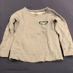 Kids Junk Food JETS sweatshirt size XS